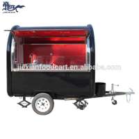 Best selling catering trailer small fast food carts for sale